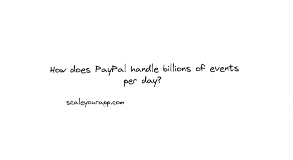 PayPal handling billions of events