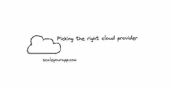 Pick the right cloud platform