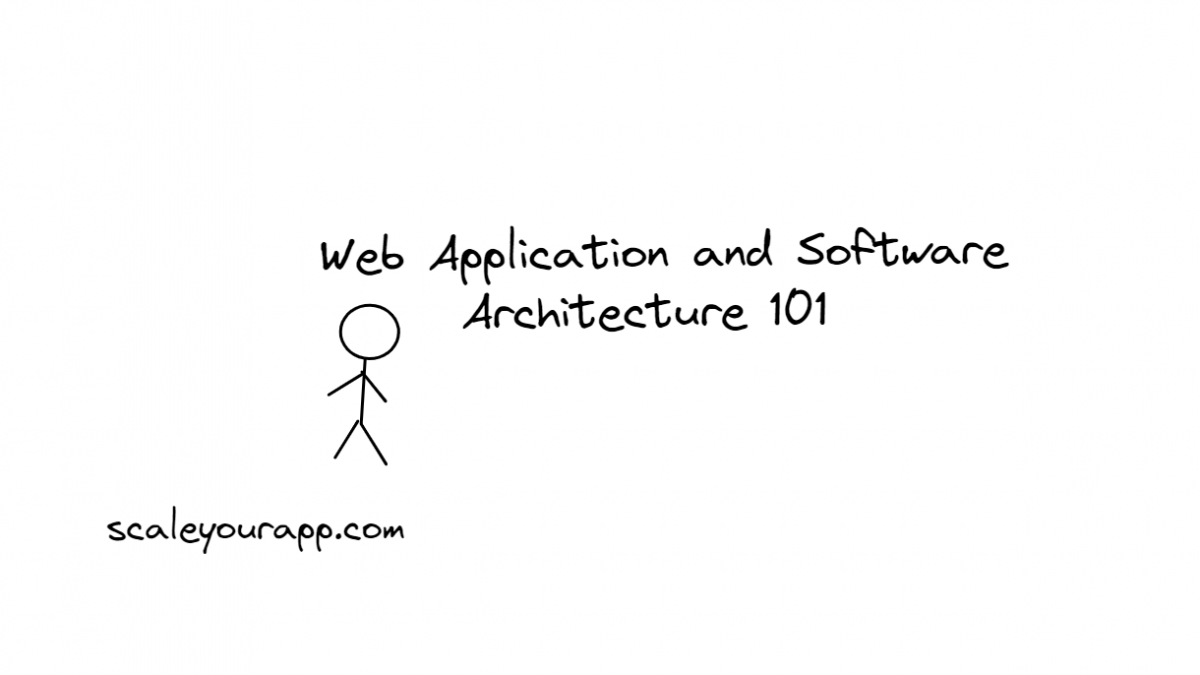 Web Application Architecture & Software Architecture 101 Course