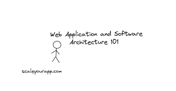 Web application and software architecture 101